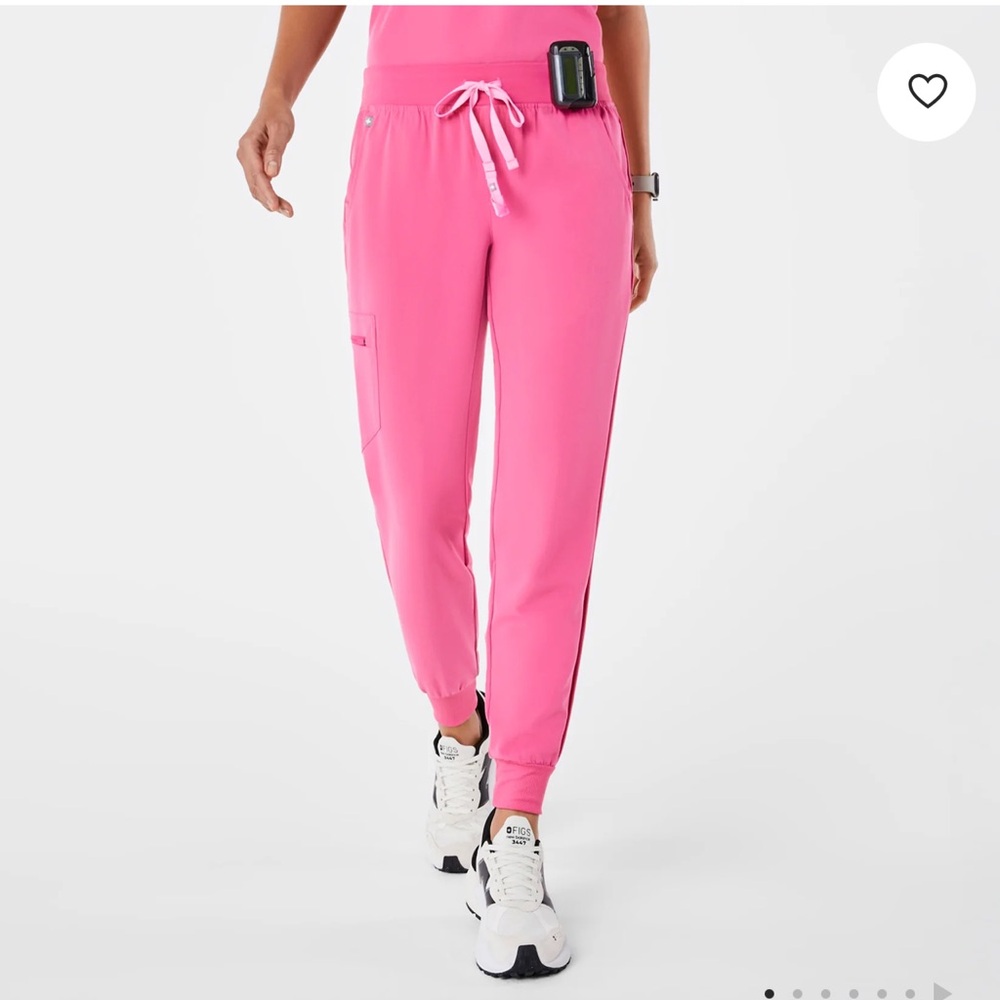 Figs F*ing Pink Zamora Jogger Scrub Pants